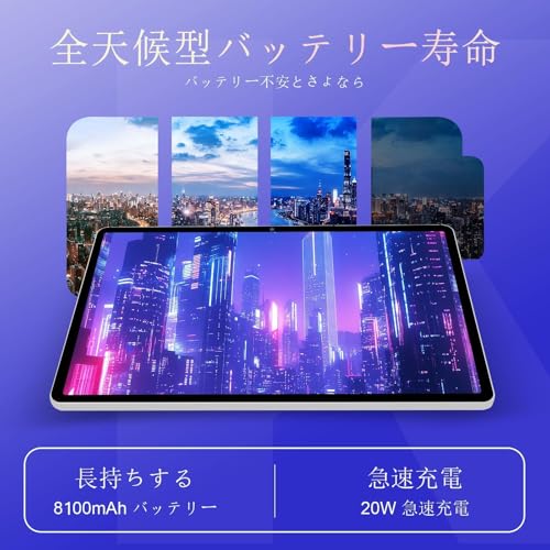 undefined BekoQurd M11 タブレット 11インチ Android 14 | MediaTek Helio G99 | 12GB RAM + 128GB ROM (2TB拡張可能) | 8100mAhバッテリー | 90Hz IPSディスプレイ | 20W急速充電 | 4スピーカー | Widevine L1認証 | GMS対応 | メタルボディ の商品画像 3