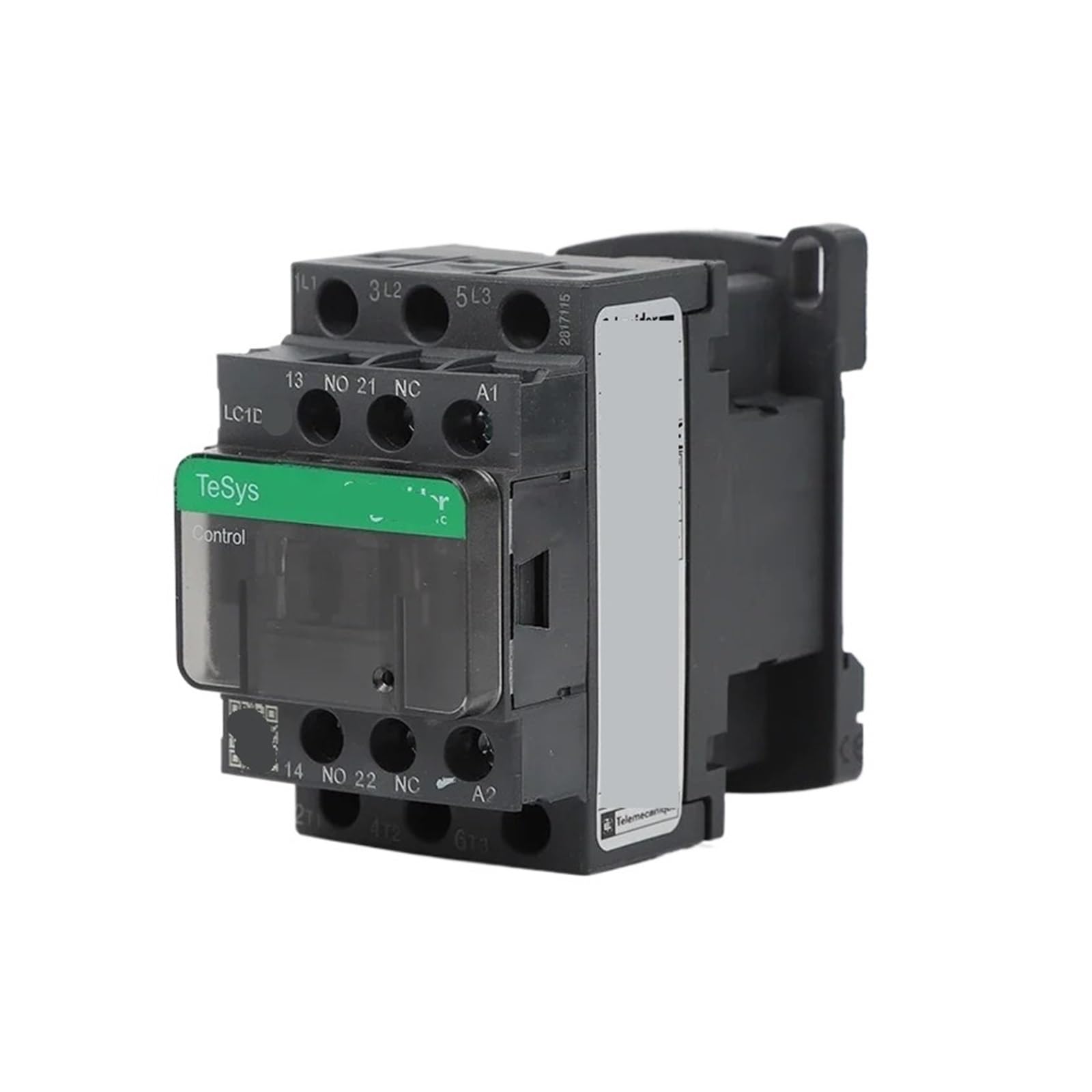 HUUOQIWY AC contactor AC LC1D12 AC LC1D18 AC LC1D25 Three-Phase AC 24V 48V 110V 220V 380V(48v,AC LC1D12)