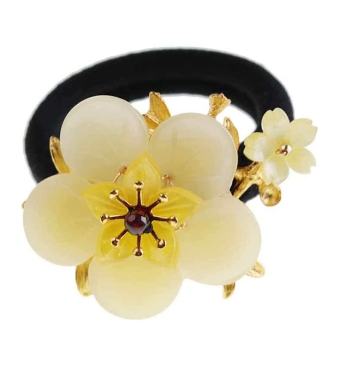 Scrunchies Per Capelli 3 Pezzi Di Cavallo Con Testa A Sfera, Fascia Elastica In Gomma Per Capelli, Durevole, Antico, Anello Per Elastici Per Coda Di Cavallo