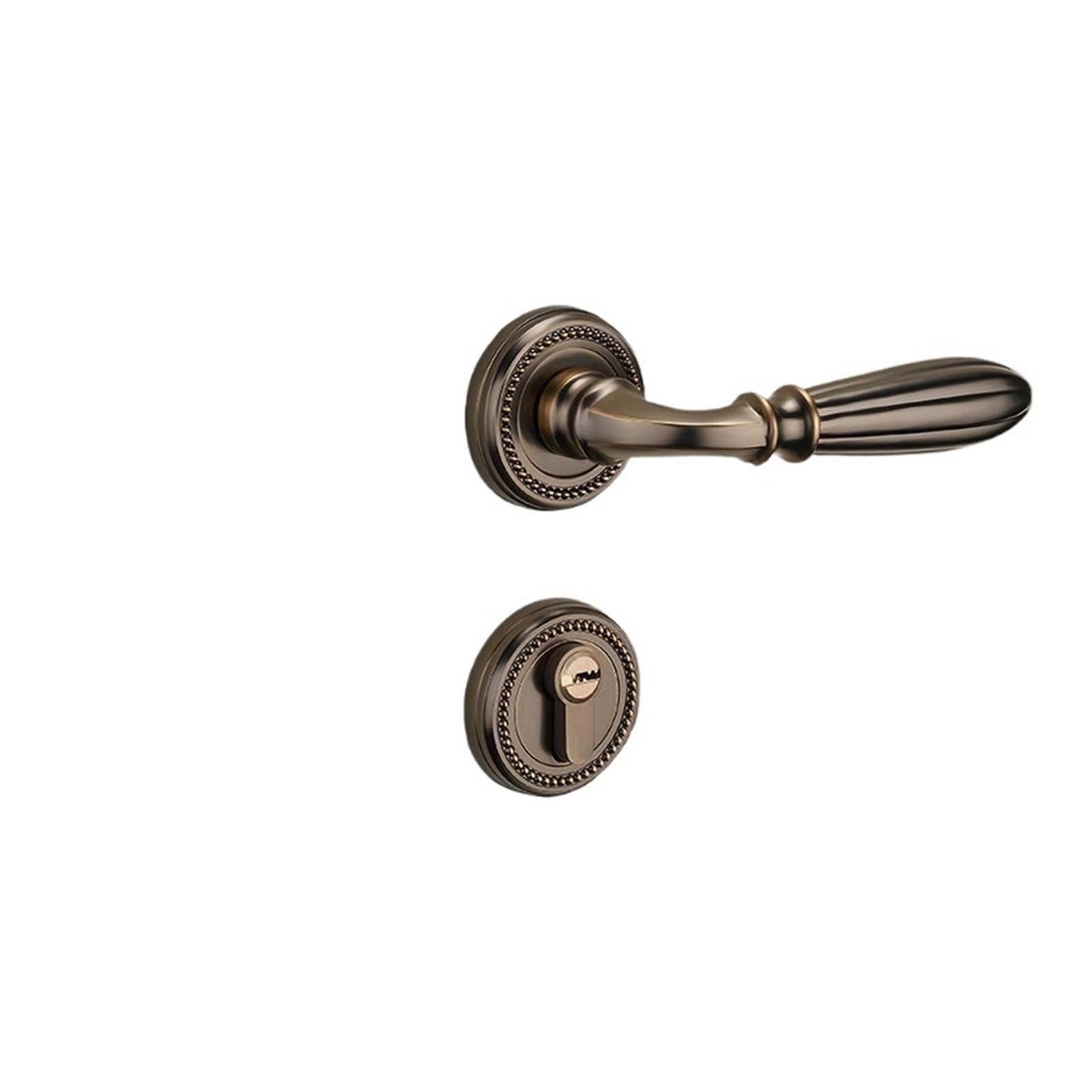 European Style Magnetic Silent Split Lock Bedroom Handle
