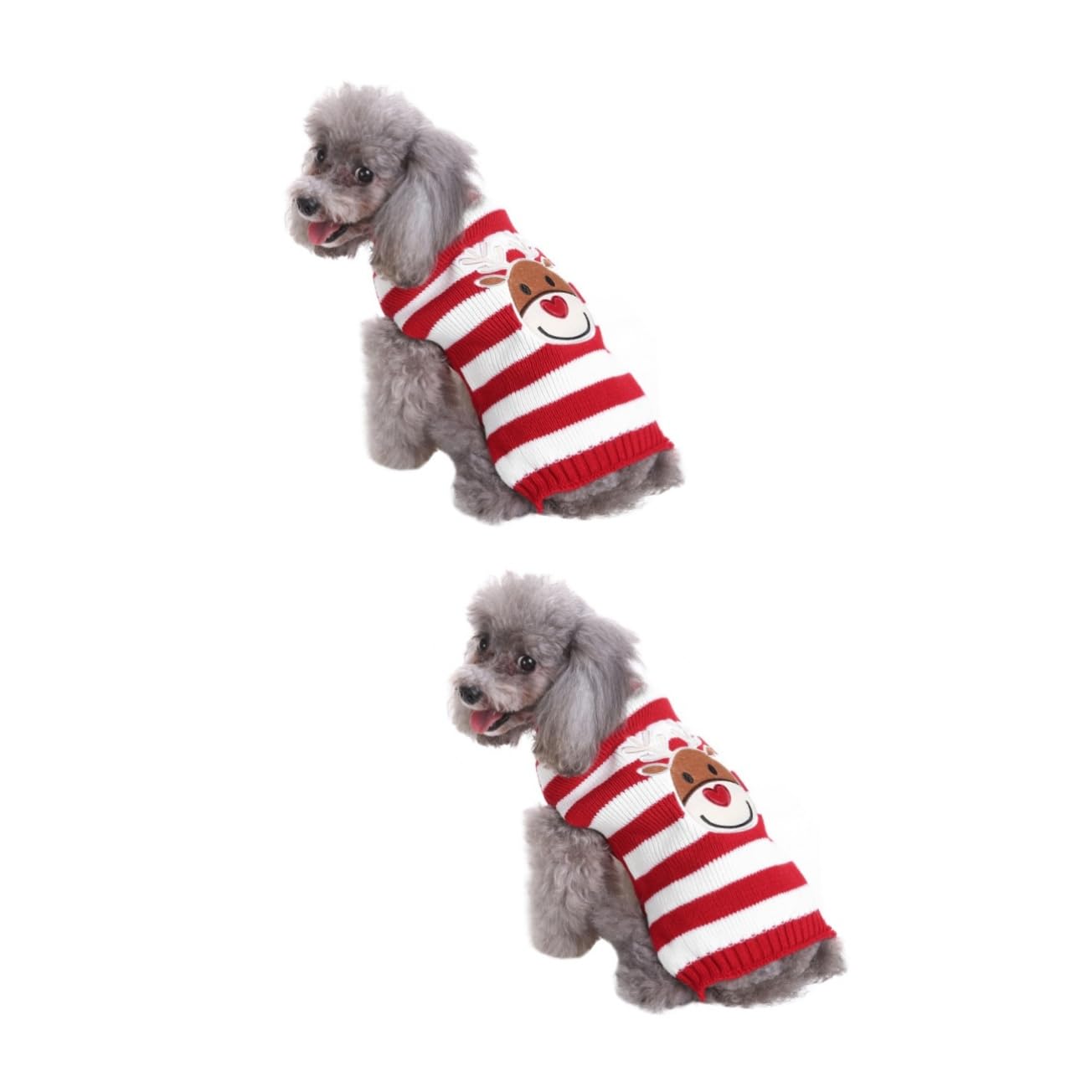 Chandail de pour chiot de Noël Mipcase anti-froid pour petit chat
