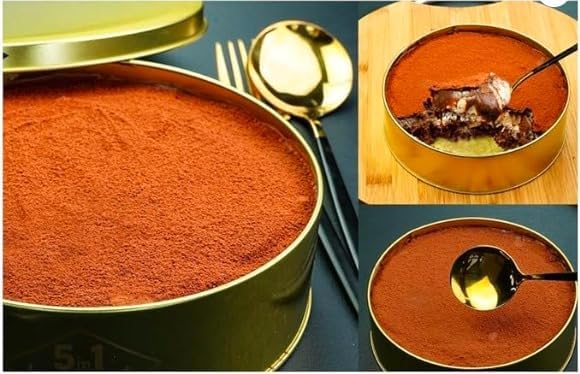 BAKING SET Dream Cake Tin, Red, 5.5 x 3 Inch 3
