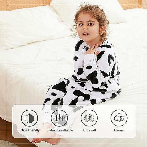 Image of MICHLEY Baby Sleeping Bag Sack with Legs Long Sleeve Wearable Pajamas | wearable blanket toddler baby, 9 Months-6T, Animal Designs, Flannel, Machine Wash