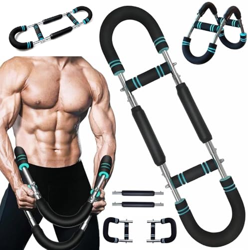 Twister Armtrainer,Verstellbarer Brust-Expander, U-förmiger Twister-Armtrainer, Oberschenkel-Master-Trainer, Verstellbares Brust Trainingsgerät, Fitnessgerät, Formt den perfekten Körper für Männer (A) Twister Armtrainer,Verstellbarer Brust-Expander, U-förmiger Twister-Armtrainer, Oberschenkel-Master-Trainer, Verstellbares Brust Trainingsgerät, Fitnessgerät, Formt den perfekten Körper für Männer (A)