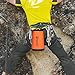 Aymzbd Tree Climbing Tool Pouch Portable 5L Waterproof Multipurpose Bucket Style Tool Bag Rock and Tree Climbing Gear, Orange