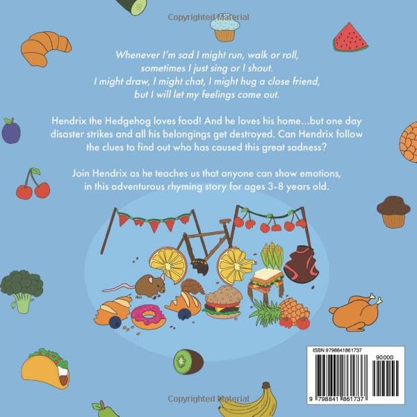 Miniatura 2 de Hendrix the Hedgehog A book encouraging children aged 3-8 to show their emotions