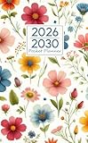 2026-2030 Pocket Planner: 5 year Pocket Calendar January 2026 to December 2030
