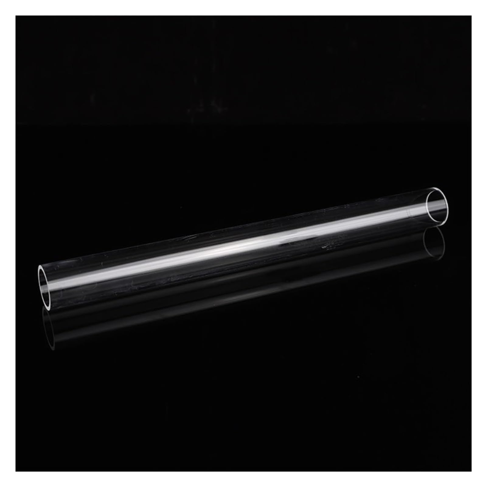 Quarzglasröhren Aus Quarzglas, 50–60 Mm X 3–4 Mm X 250–500 Mm, Transparent(60mmx3mmx250mm)