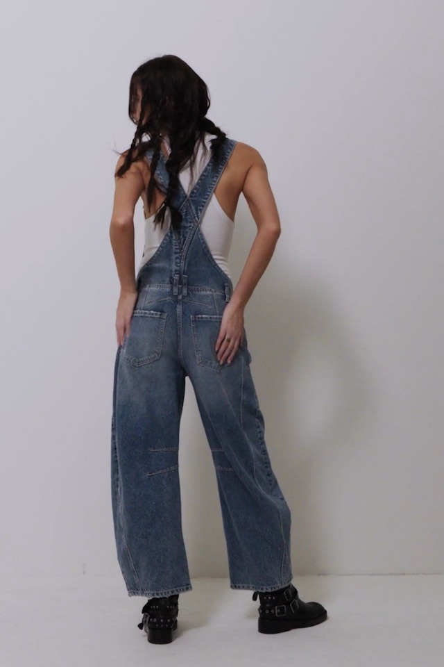 パンツ Removable Wide-Leg Overall Pants EMO Removable Suspender Wide-Leg Overall Jeans – EMOBROTHER