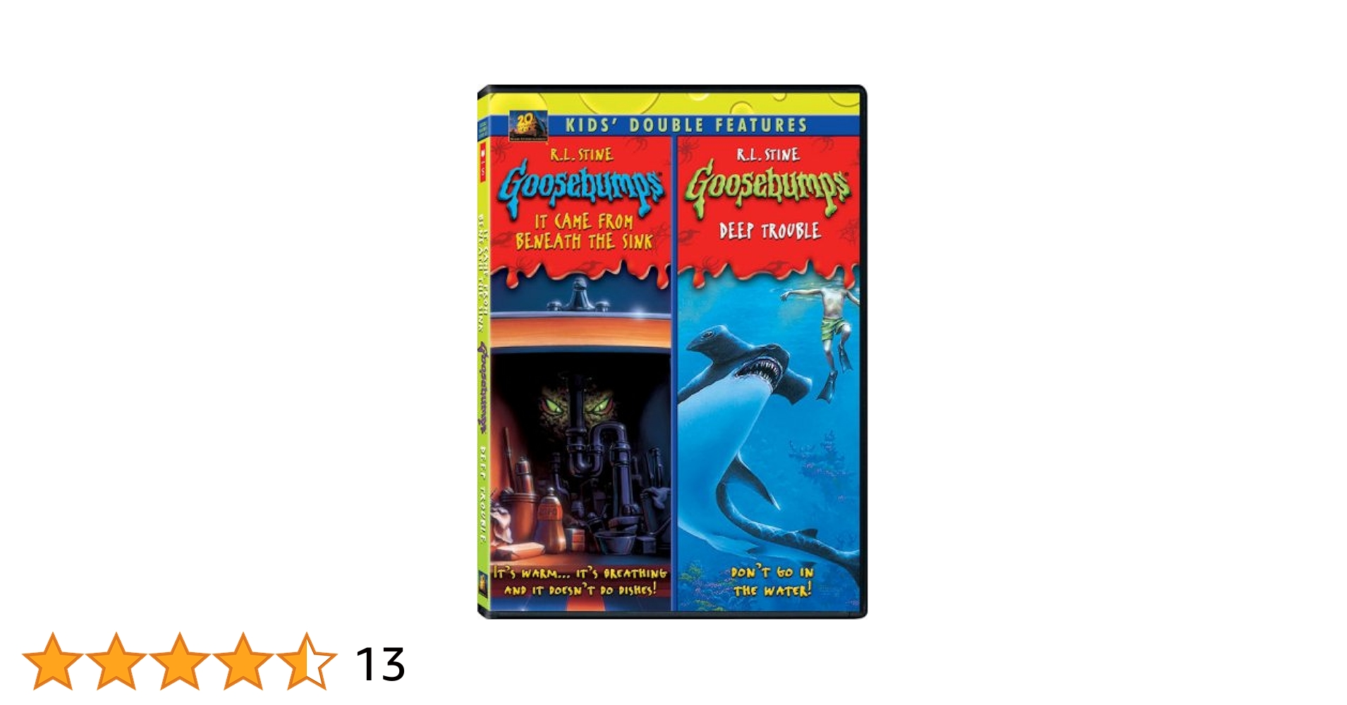 その他 Goosebumps: Came Deep Beneath Sink & Deep Trouble [DVD] Amazon.co.jp: Goosebumps: Came Deep Beneath Sink & Deep