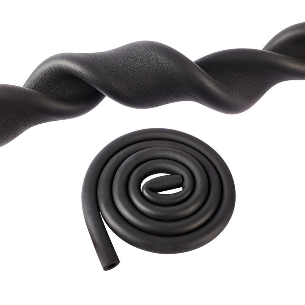 Tubo De Espuma para Aislamiento De Tuberías De Exterior, Flexible, De Goma, Resistente Al Agua, Anticongelante, Fácil De Instalar, para Calefacción Y Fontanería Domésticas (Tamaño: ID(3") XT(4 5"