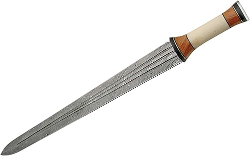 Miniatura 2 de SZCO Supplies - Espada de Damasco con mango de hueso