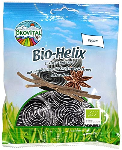 Ökovital Bio Helix, Lakritzschnecken (6 x 80 gr) Cover