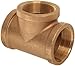 Brass Pipe Fitting, Class 125, Tee, 2" NPT Female