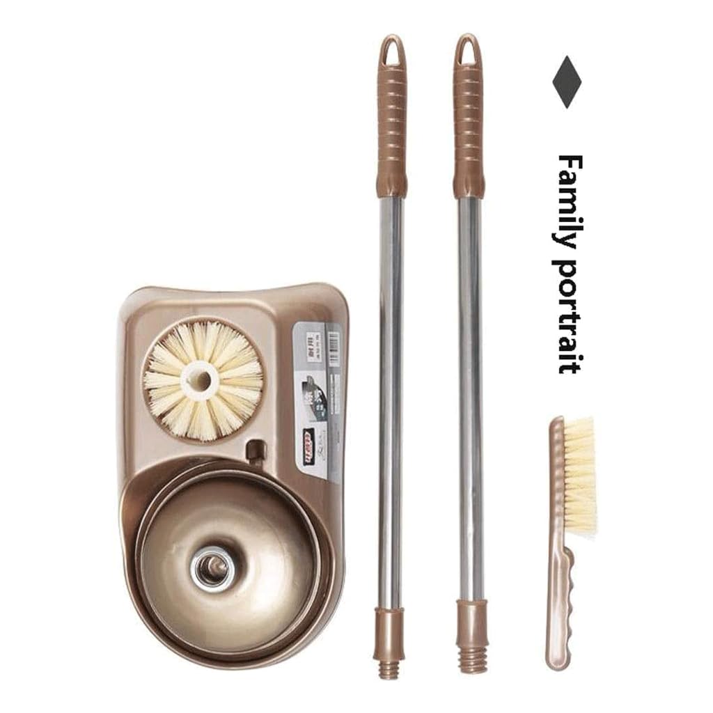 escobilla WC Escobilla de Inodoro con Estilo, Cepillo de Inodoro de Mango Largo, Ideal para Limpiar, Cepillo Limpiador de Inodoro, Almacenamiento de baño, depurador de Inodoro Eficiente