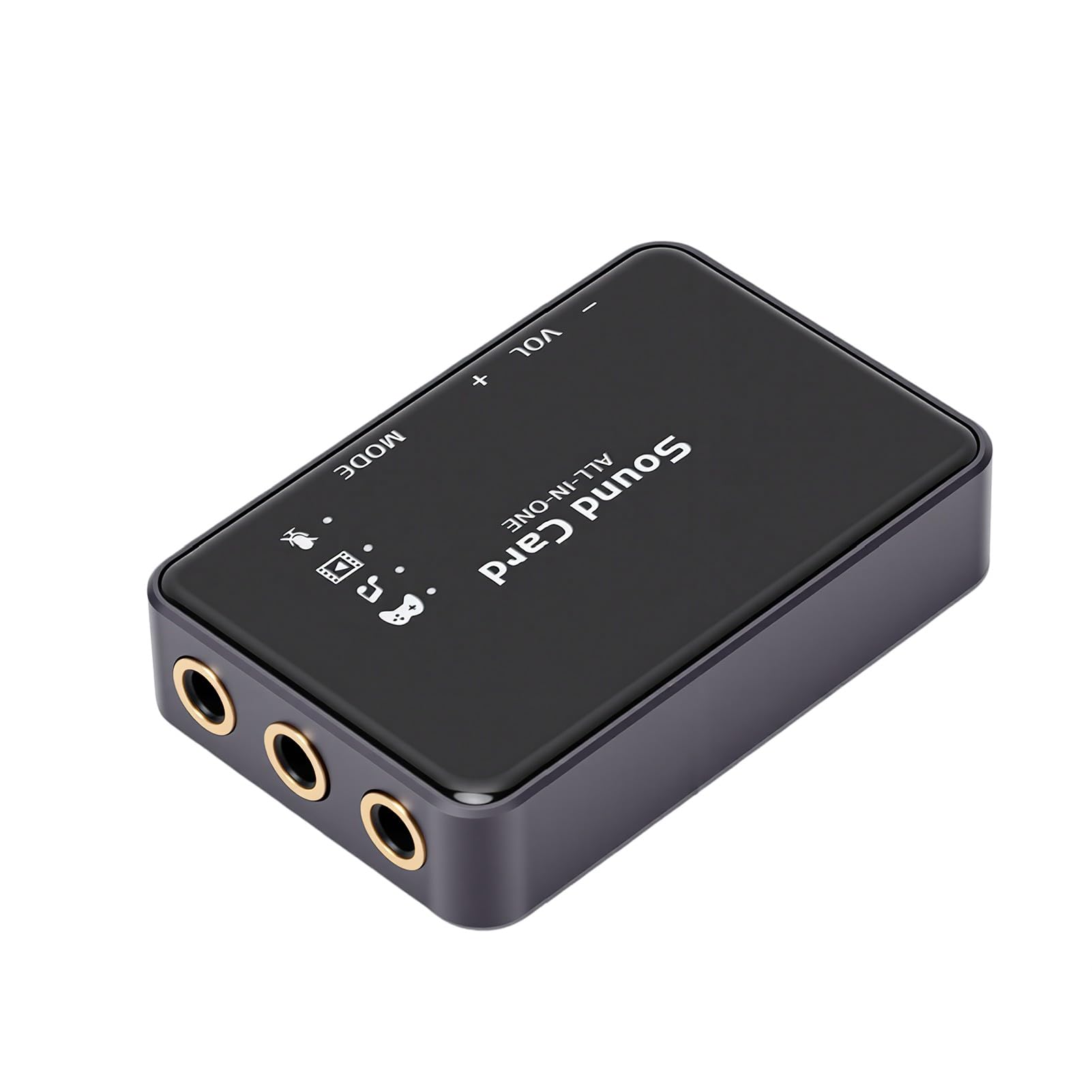 Generic Scheda Surround USB per Giochi per PC DAC Ad Alta Risoluzione 192 KHz 32 Bit con Esperienza Immersiva Multimodale in Lega di Alluminio