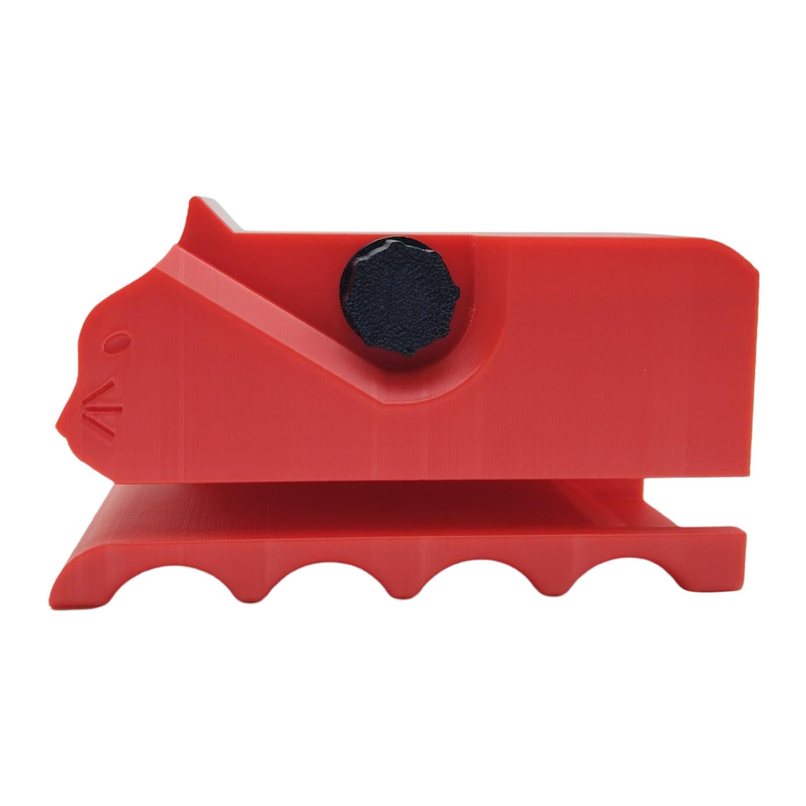 GPAHRRDNIJ Cat Shaped Cutter, 3D Printed DIY Cardboard Cutter for Cat Scratchers Handheld Cardboard Recycle Cutting Machine & Tools (Red)