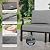 Kullavik Aluminum Patio Furniture Set,5 Piece Modern Metal Outdoor Patio Furniture w/5.1'' Thick Cushion,Swivel Chairs and 45" Propane Fire Pit Table,Patio Conversation Sets for Porch,Deck,Grey