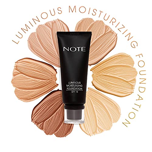 Image of NOTE Luminous Moisturizing Foundation 07 Tube, Apricot, 35ml