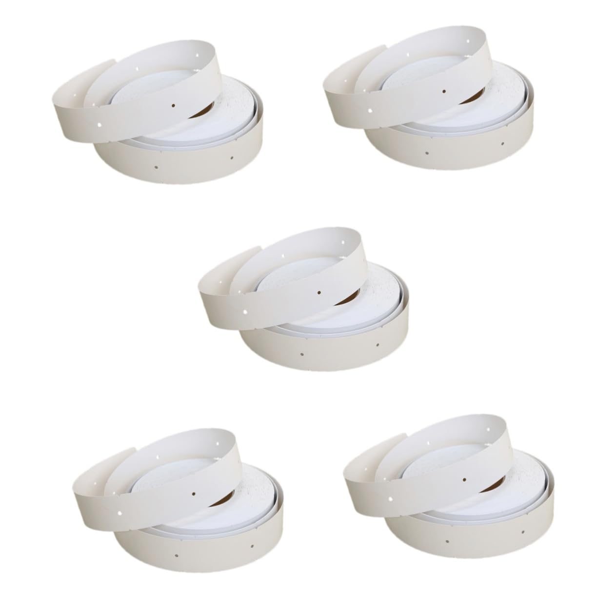 Lurrose 5rollos Etiquetas De Ropa Autoadhesivas Para Manualidades Diseño Para Colgar Para Retail y Personalización