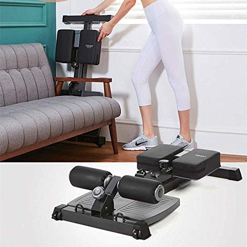 XDDWD Push-Ups Squat Sissy Squat Machine, Multi-Functional Fitness Equipment, Round-Leg Core Training Equipment