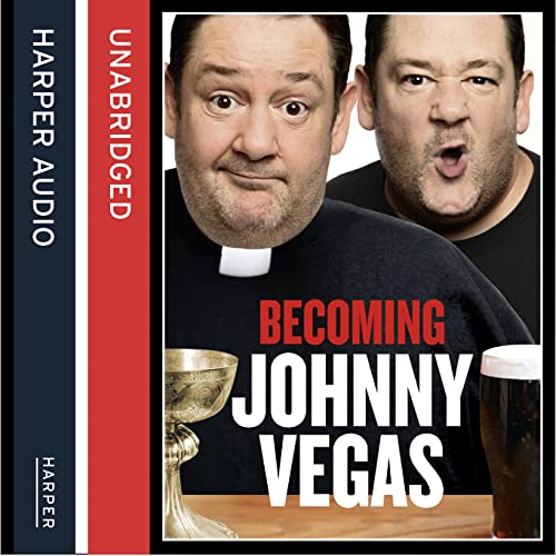 Diseño de la portada del título Becoming Johnny Vegas