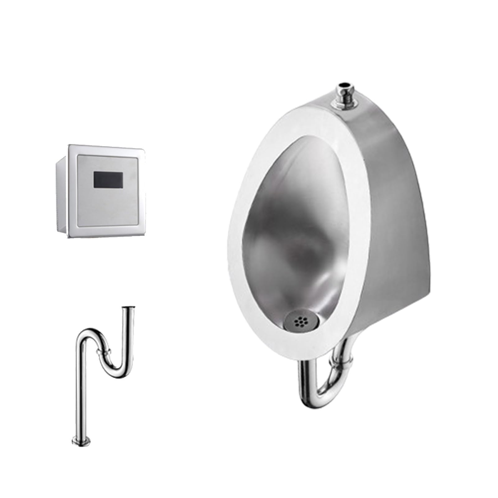 Urinoir mural en acier inoxydable 304 pour salle de bain