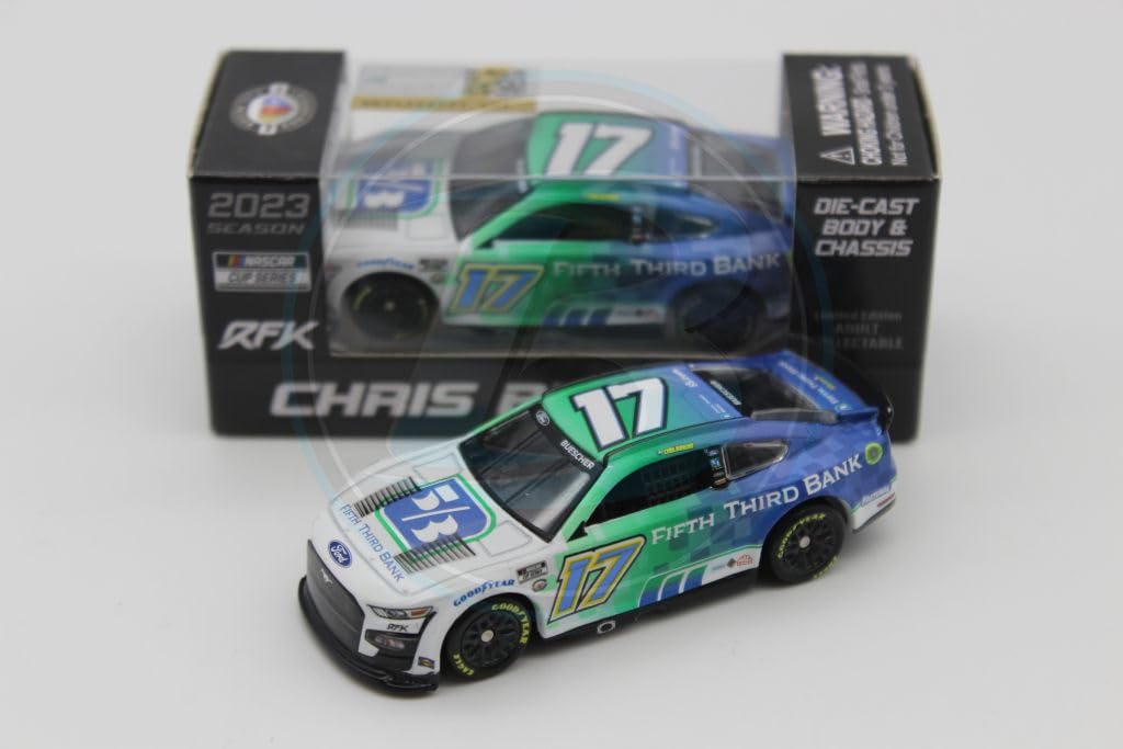 Chris Buescher 2023 5/3 Bank 1:64 Nascar Diecast - Diecast Chassis