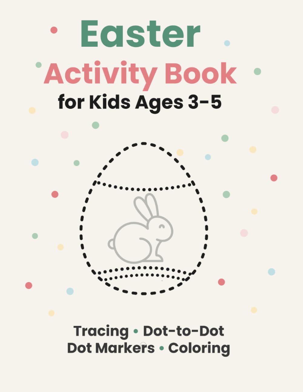 Easter Activity Book for Kids Ages 3-5