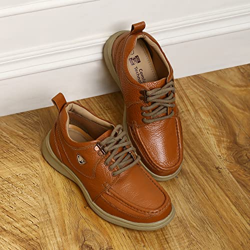 Image of Red Chief Leather Formal Shoe for Men's | Genuine Leather and Comfortable and with TPR Sole | Shoe is Light, Flexible, Strong, and wear-Resistant, Non-Slip. | RC3487