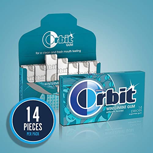 Image of ORBIT Wintermint Gum 14 Pieces, 33 g