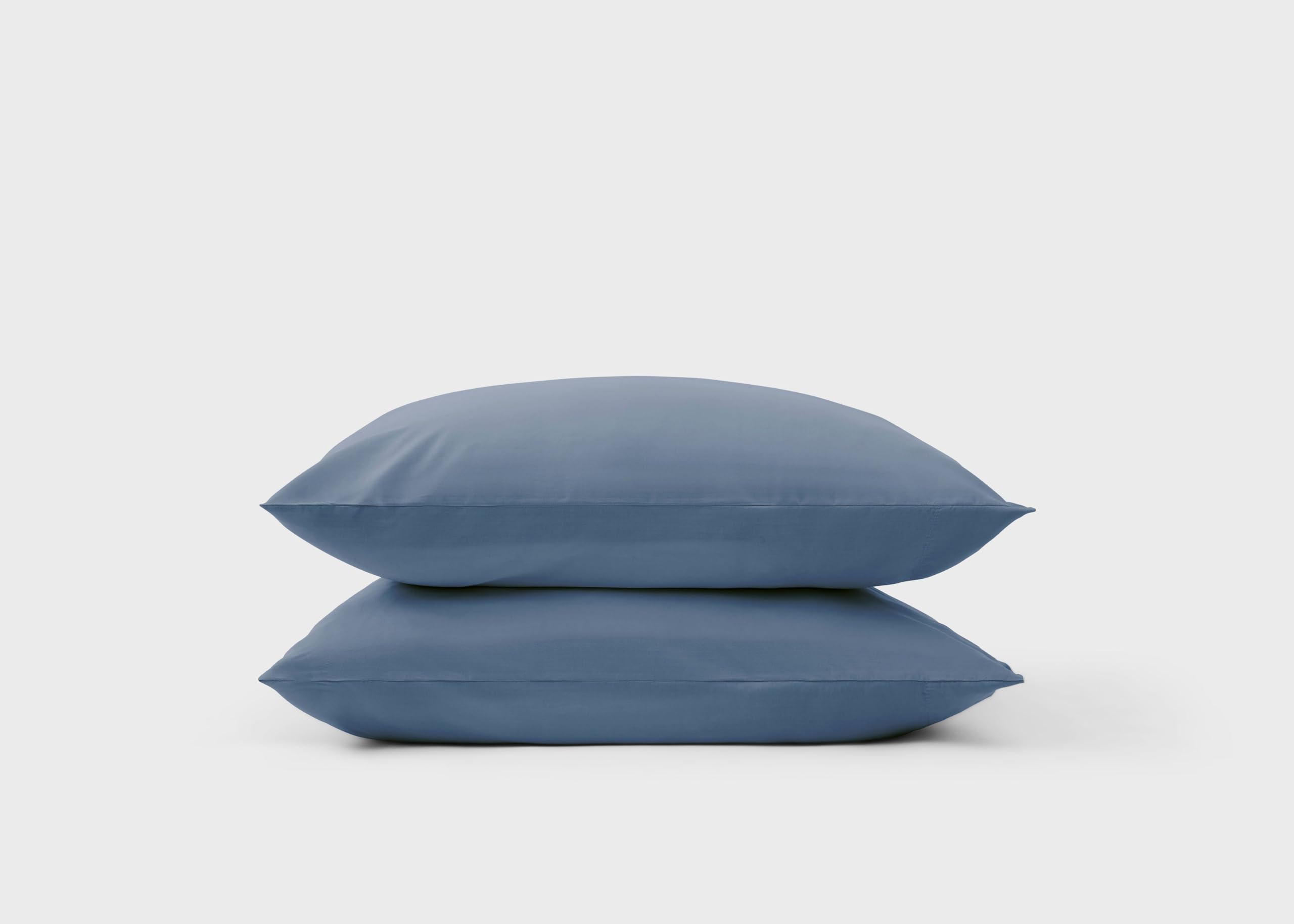 Simba Brushed Tencel Pillowcase Pair, Midnight Blue, 50x75cm, Velvety Soft