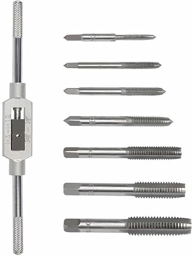 Inditrust 8PCS Tap Wrench Set Thread Metric Plug Tap Tap Dri...