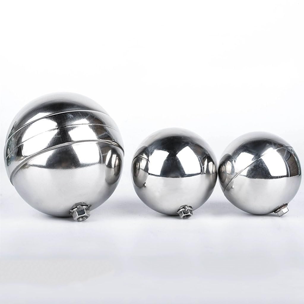 1pc M8 Stainless Steel Float Ball Switch - 304 Stainless Steel Water Level Float for Tanks, 110mm, 130mm, 150mm(110mm)