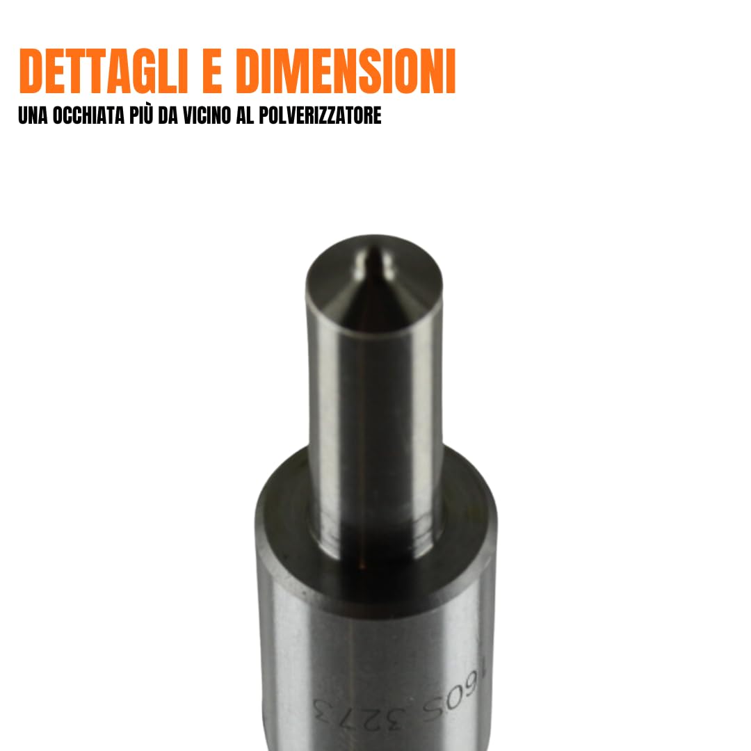 Kit Pompante + Polverizzatore + Valvolina per Motozappe e Motocoltivatori Lombardini Diesel LDA 450 LDA 510 3LD 510 4LD 640 LDA 640 LDA 96 LDA 97 LDA 100 4LD 820 LDA 820