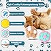 Yasdyri Katzenspielzeug Bälle mit Glöckchen 6 Stück Interaktives Katzenspielzeug Ball Soft Katzenbälle Filzbälle Katze für Innen Spielen Kauen Kratzen