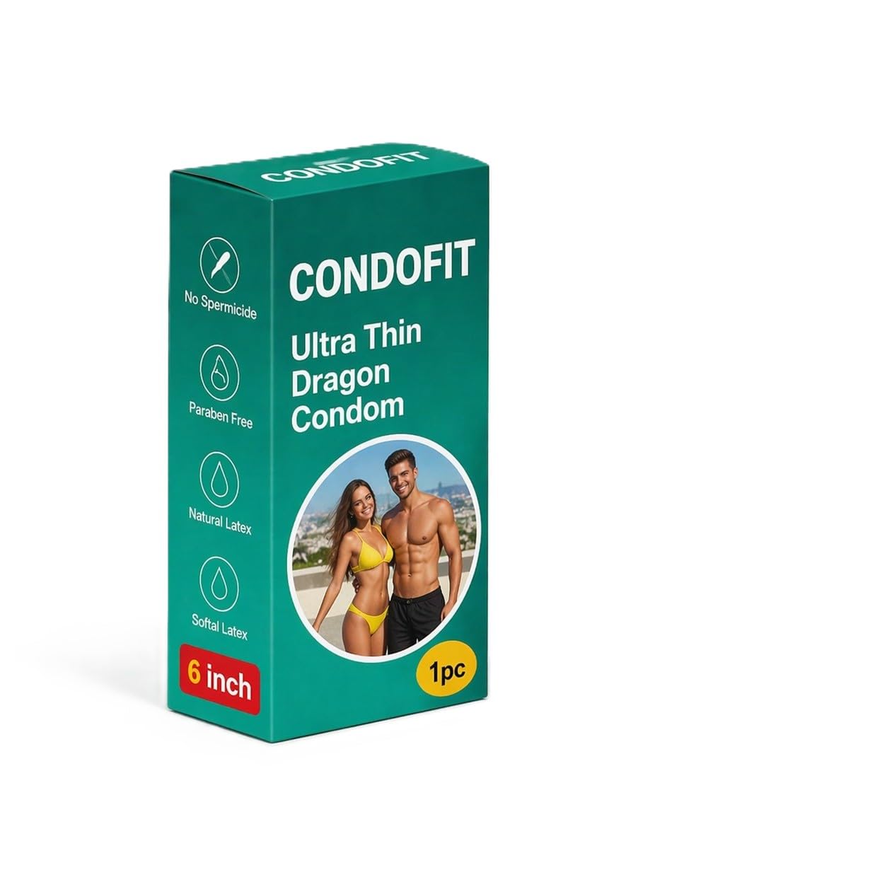 Ultra Thin Premium Latex Condom | Smooth Lubricated Surface | Comfortable Fit | Single Condom Pack-picture-12