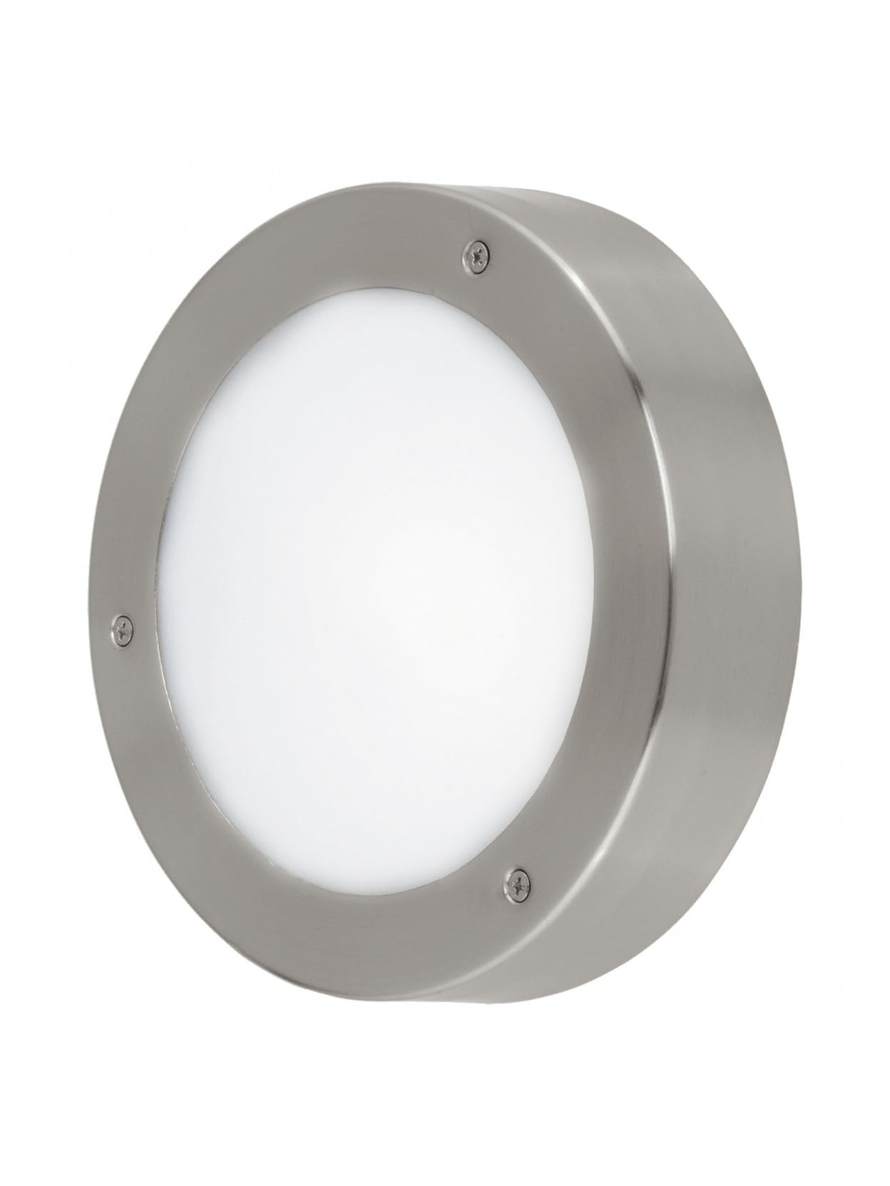 Plafoniera da esterno a led moderna acciaio GL0722 per veranda, giardino.