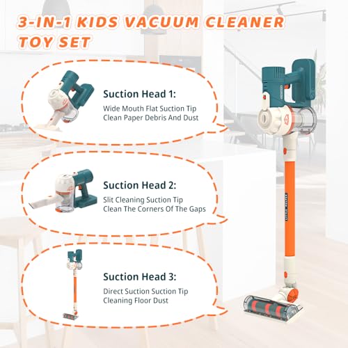 Gordengdy Kids Vacuum Cleaner Toys That Really Works,Gordengdy Cordless Kids Cleaning Set For Toddlers thumb #1
