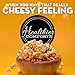 Healthier Comforts Cheddar Cheese Powder (7 oz) | Premium Yellow Cheddar | Batch Tested Gluten Free, Kosher, No Artificial Dyes | Cheesy Goodness for Popcorn, Pasta, Fries, Mac and Cheese | Shelf Stable Seasoning (7 oz)