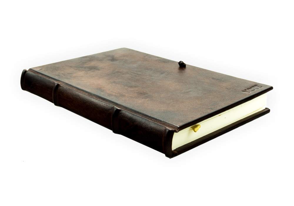 Libro delle Firme Grande - Pelle | Collezione Narcissus - Legatoria Toscana