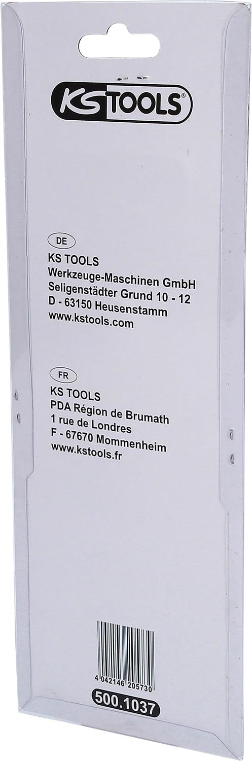 KS Tools 500.1037 - Alicates para anillos de seguridad de brazo (largo 185 mm, longitud 60 mm)