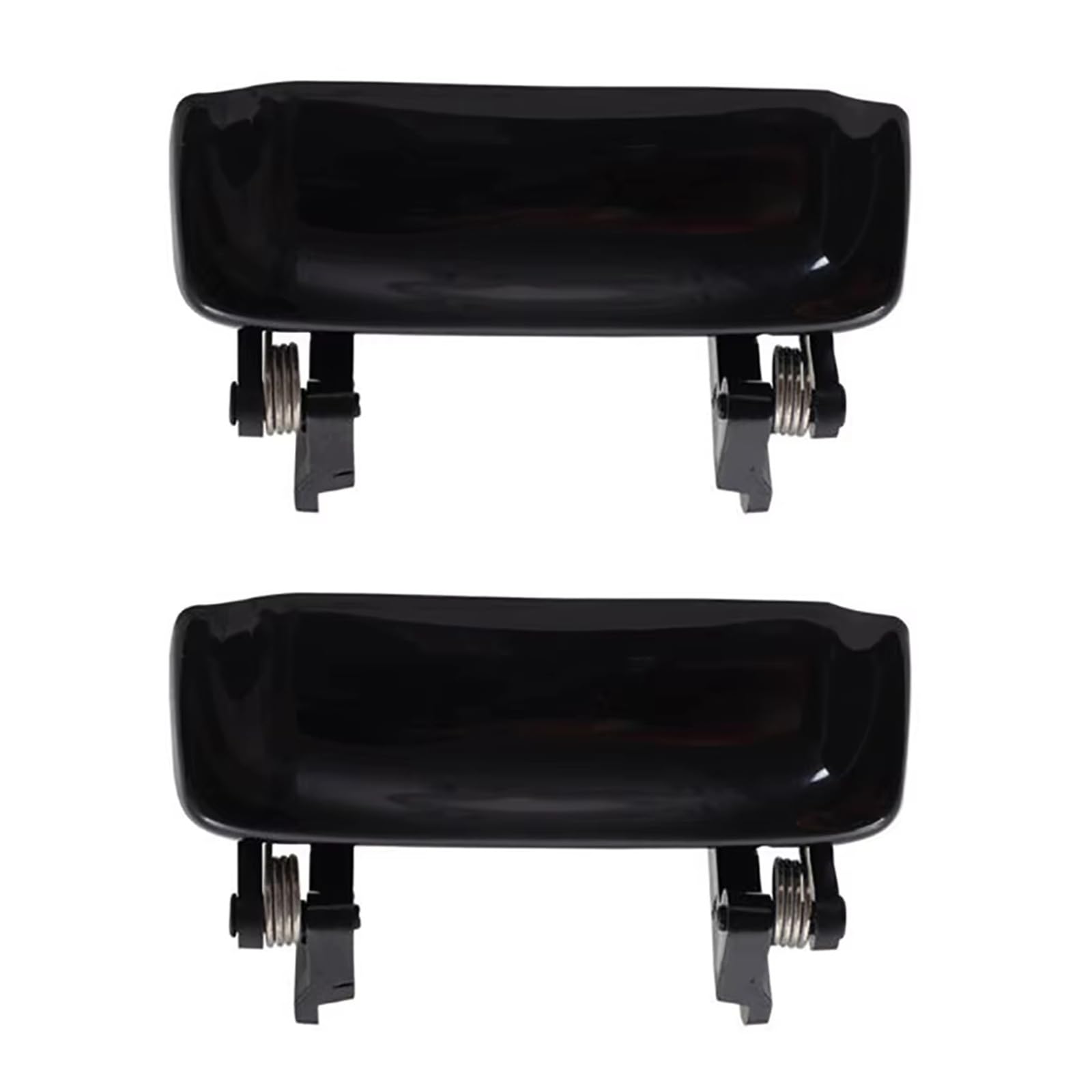 BYSKJZ Car Outer Door Handle Replacement for Explorer for Sport for Trac 2001-2003 for Mountaineer 1998-2001 2Pcs Car Exterior Door Handles Replacement Black FO1310117