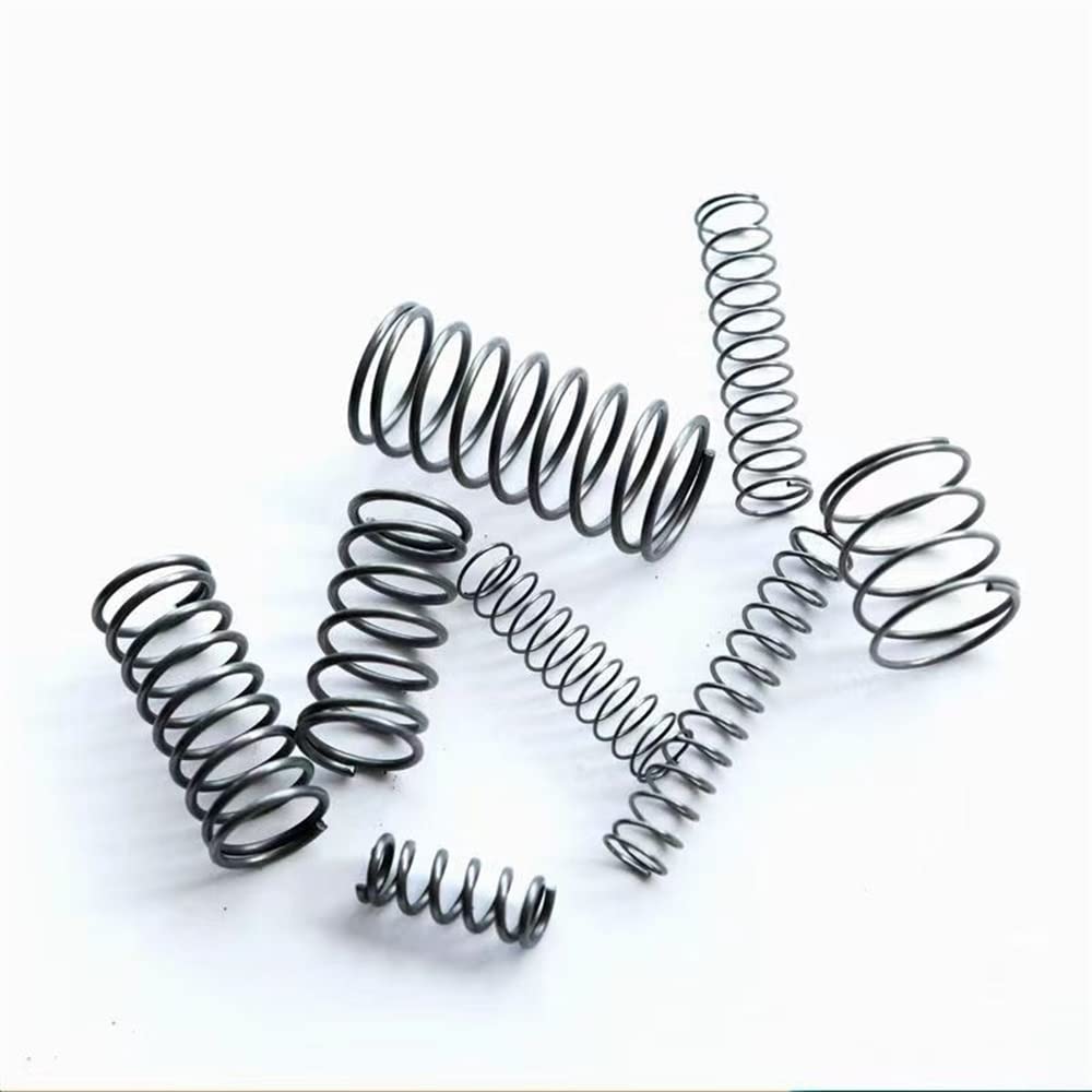20 stks/partij 0.4mm Rvs 304 Kleine Drukveer Terug Lente Draad Diameter 0.4mm OD 5mm /6mm/7mm/8mm Lengte 30 mm tot 50 mm (Size : 30mm, Color : 8MM (20PCS)_0.4MM