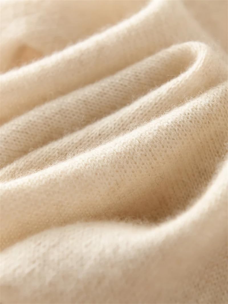 Bufanda de cachemira de punto para mujer, otoño e invierno, bufandas suaves en contraste, cálida y ligera