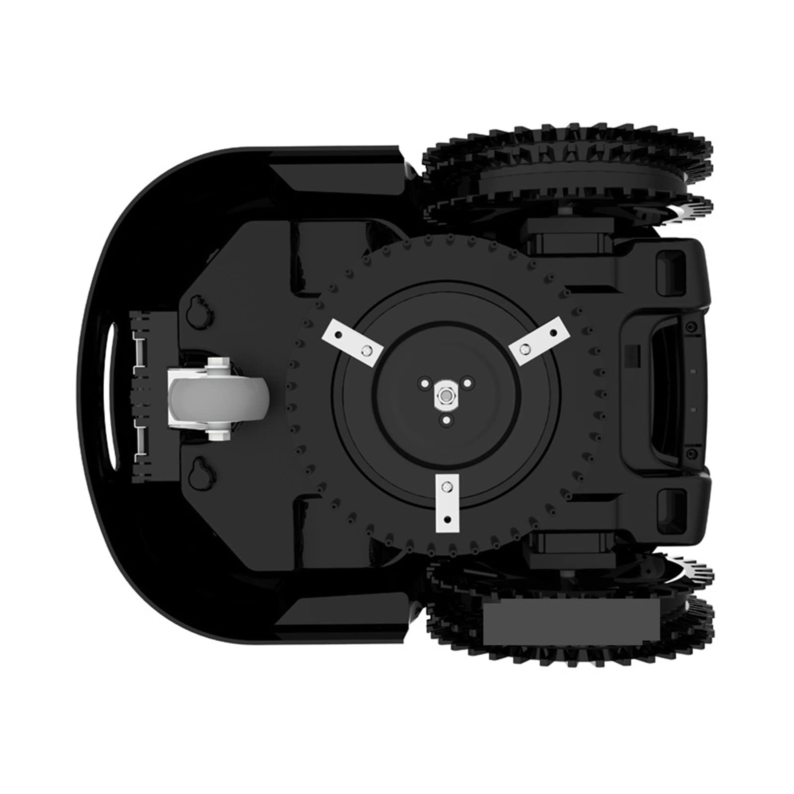 Cortasetos Robot cortacésped inteligente E1800U actualizado con sensor ultrasónico, aplicación, capacidad de trabajo de 1800 m2 La velocidad garantiza resultados de corte óptimos