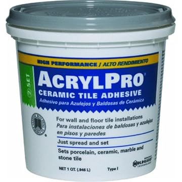 best tile adhesive for painted walls