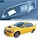 Compatible for Mitsubishi Lancer Evolution IX CT9A 2005 2006 2007 Car Interior Spare Parts Headlight Lens Replace The Original Lens(2Pcs Left And Right)