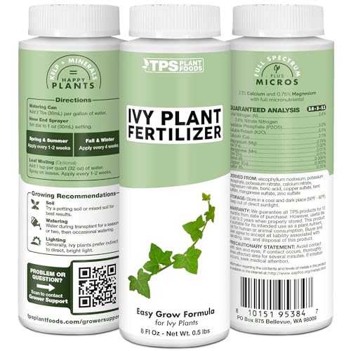 Ivy Plant Food – Fertilizante Líquido para Plantas de Hiedra, 8 oz miniatura 5