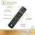 GE Universal Remote Control with Roku or Fire TV Streaming Remote Compartment, use with Samsung, Vizio, LG, Sony, Sharp, Apple TV, TCL, Smart TVs, Streaming Players, Blu-ray, DVD, 4-Device, 59046